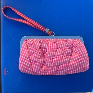 Vera Bradley clutch pink